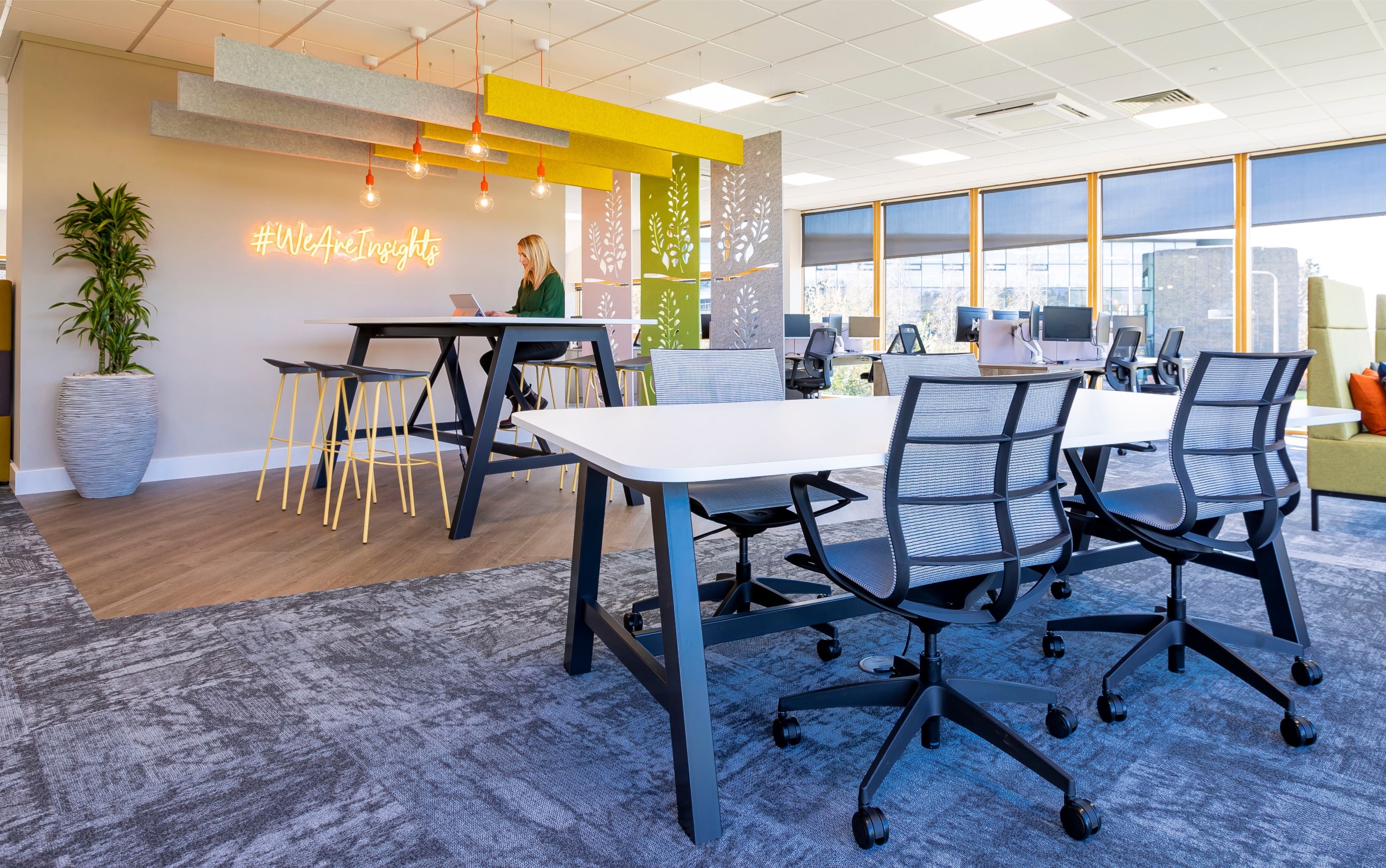 Space Solutions Design And Build Project With 100 Refurbished Desks